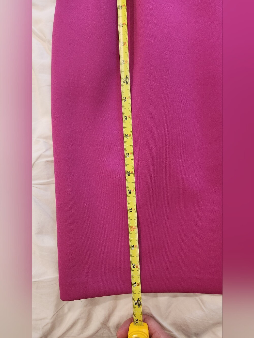 Calvin Klein Magenta Pink Sleeveless Sheath Dress Petite Size 6P - Picture 9 of 9